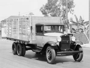 1931 Ford Model AA 6 Wheel Stake Truck